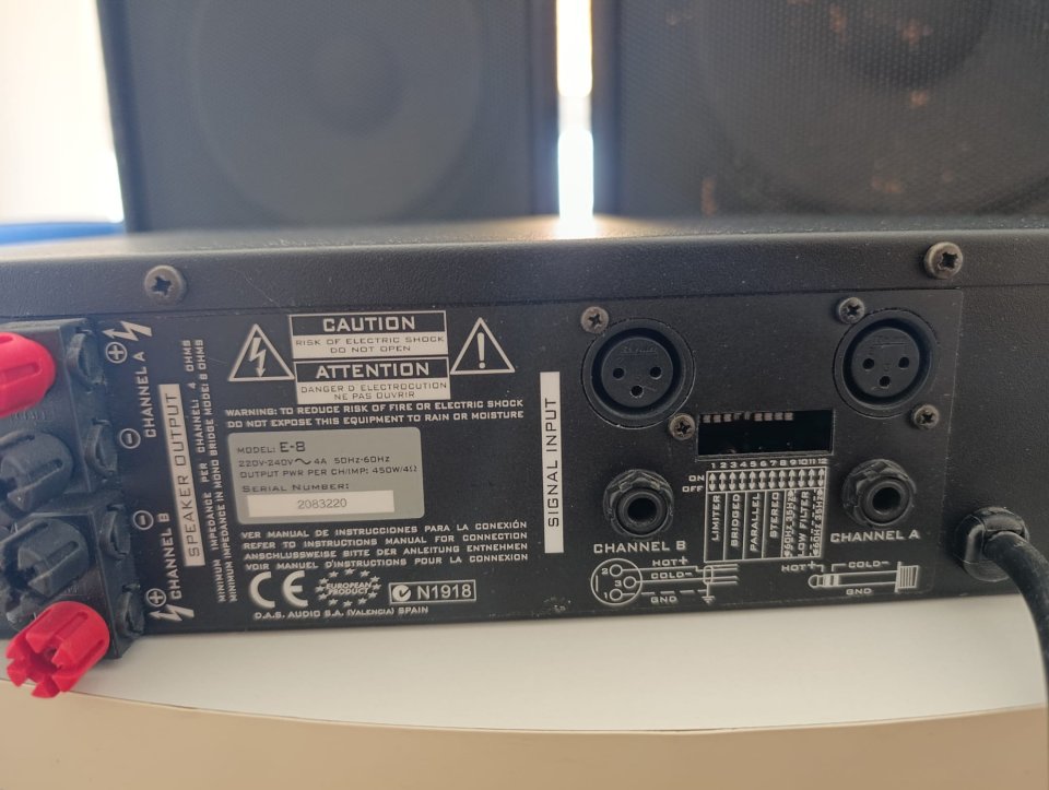 Sistema PA DAS Audio