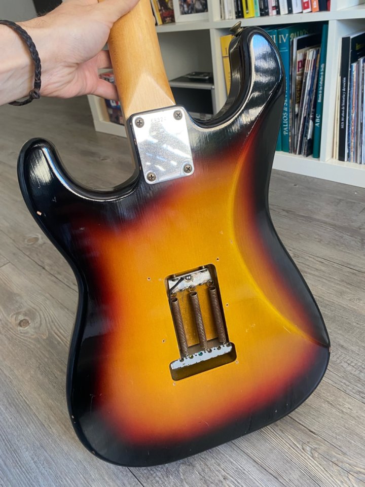 Stratocaster partscaster Réplica 1961