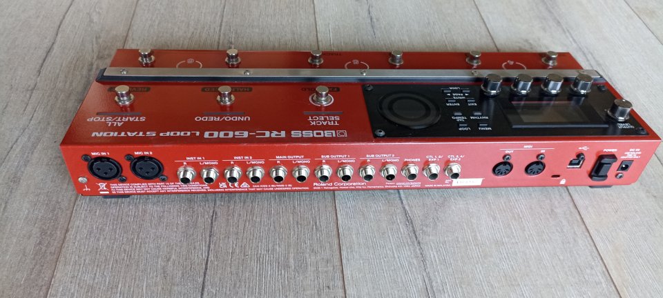 Vendo Boss RC 600 Loop station de segunda mano · Foto 2 de 2 · Madrid · 400 €
