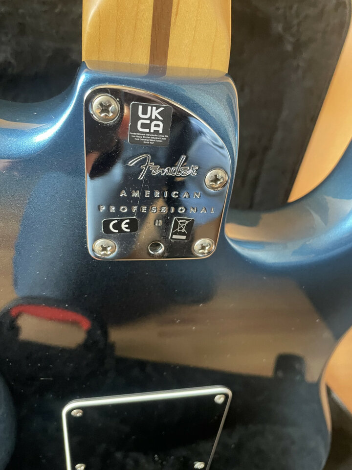 Fender Stratocaster Professional II ZURDOS