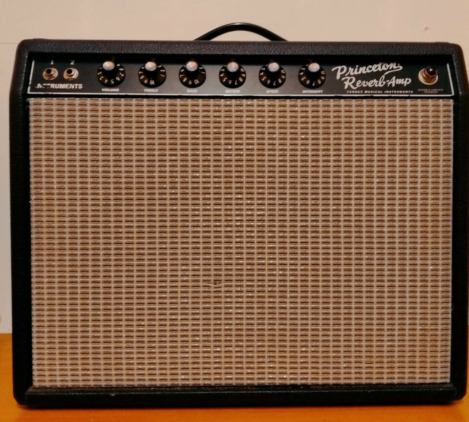 Fender 65 Princeton Reverb + Weber 12'