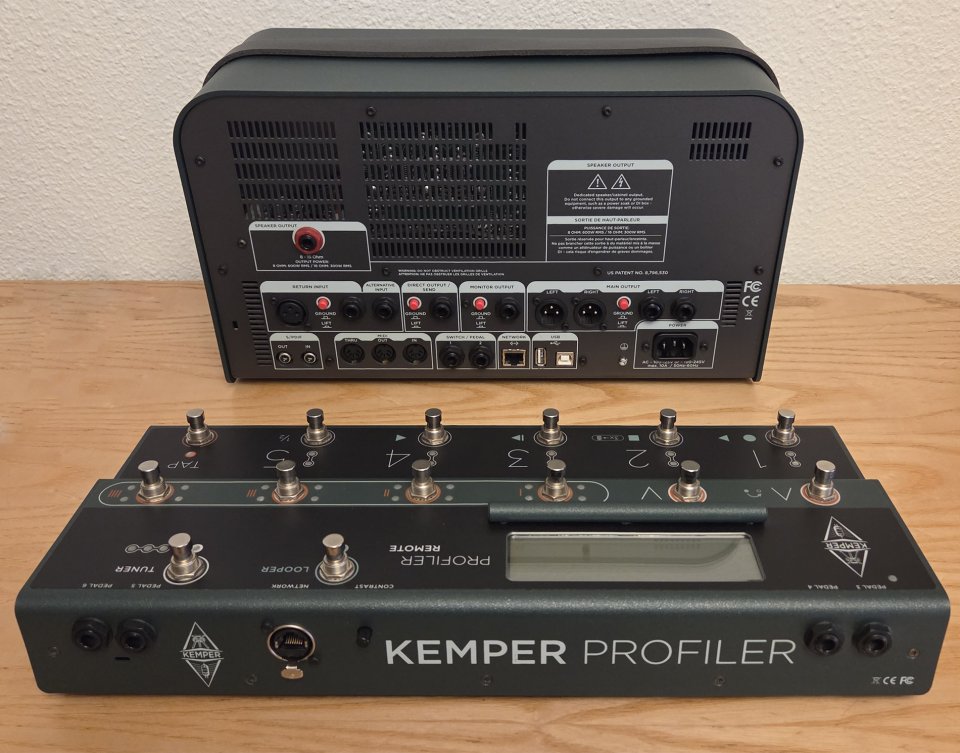 Kemper Profiler PowerHead + Remote MK 1 (2021) de segunda mano · Foto 2 de 6 · Madrid · 850 €