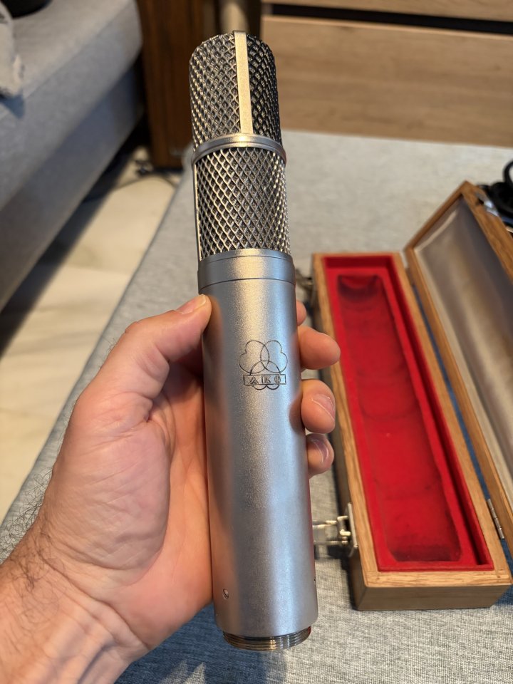 AKG C24 Vintage Nº 506 | Cápsulas CK12 Originales | Caja y Cable Originales de segunda mano · Foto 1 de 10 · Málaga · 13950 €