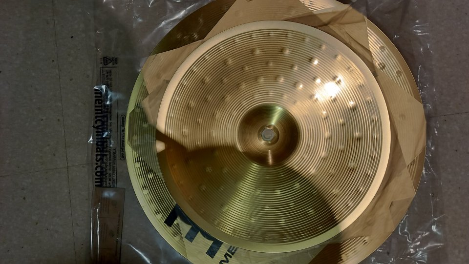 Platos Meinl nuevos ( ride, hihat)