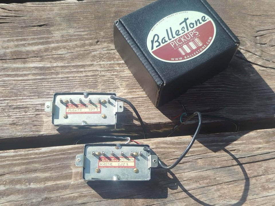 Ballestone set Humbucker (Gibson T-Top) de segunda mano · Foto 2 de 8 · Albacete · 1 €