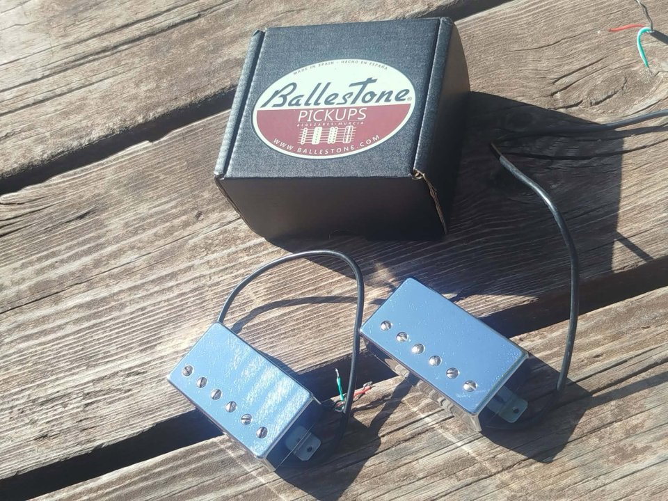 Ballestone set Humbucker (Gibson T-Top) de segunda mano · Foto 3 de 8 · Albacete · 1 €