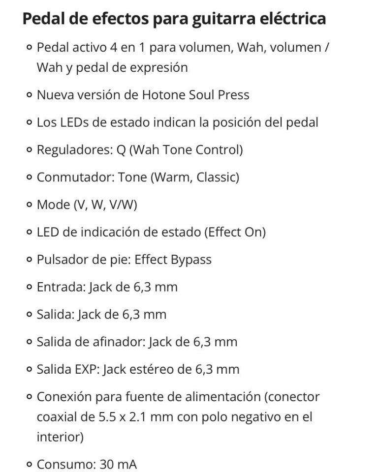 Pedal de efectos Hotone Soul Press II