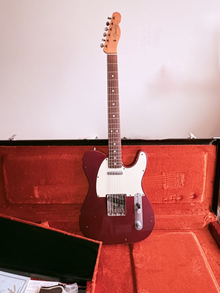 Telecaster Custom Shop 63’ Relic NO CAMBIOS