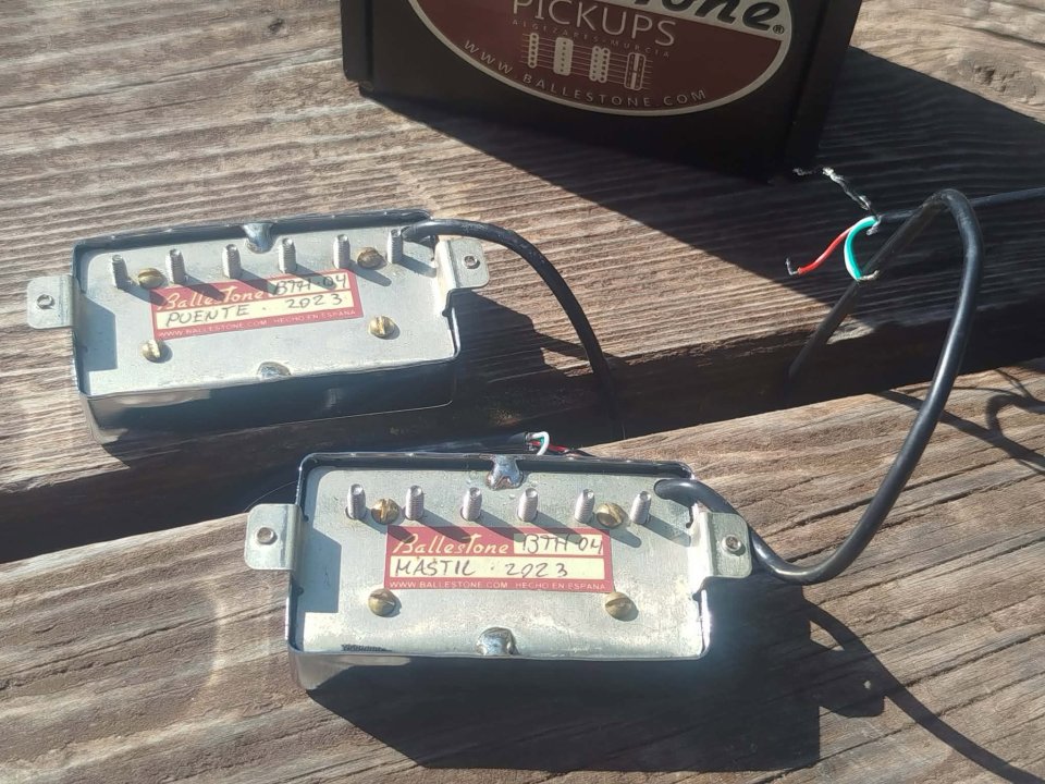 Ballestone set Humbucker (Gibson T-Top) de segunda mano · Foto 4 de 8 · Albacete · 1 €