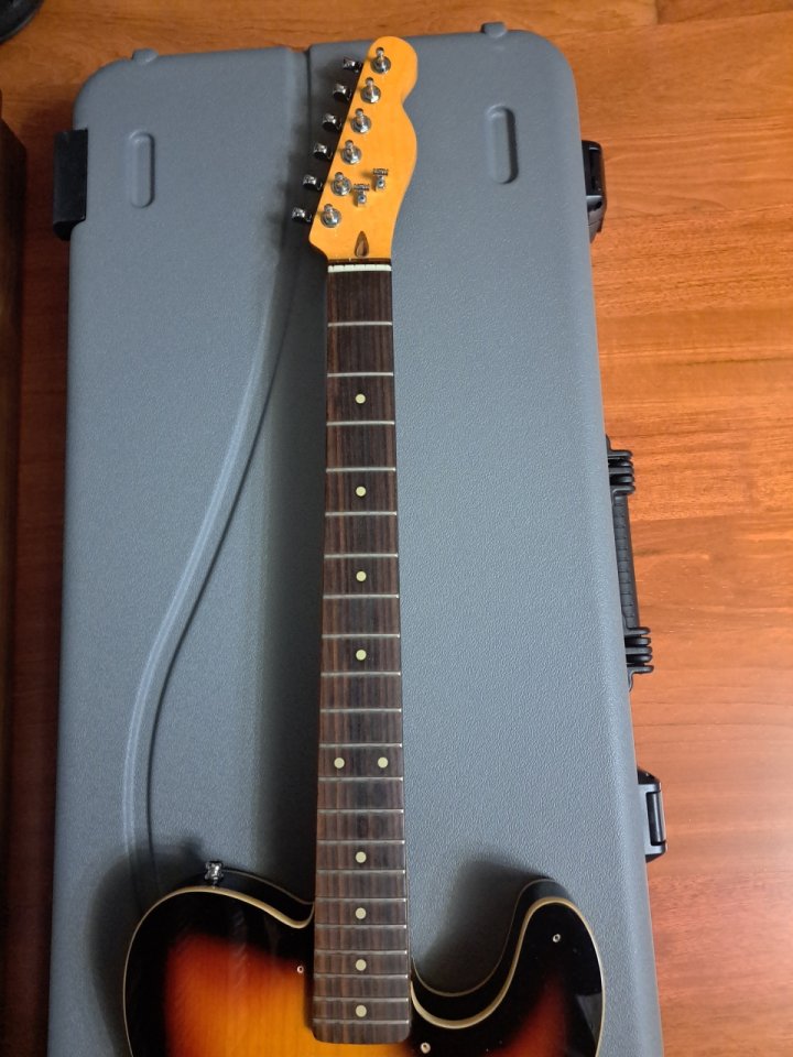 Mástil de Tele Rosewood.