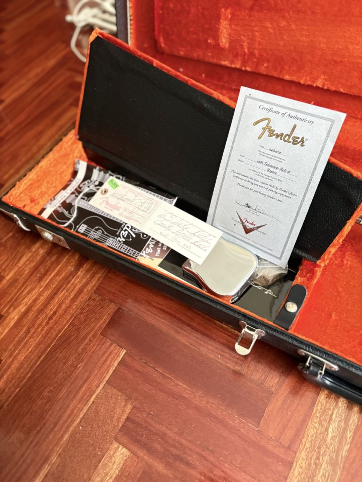 Telecaster Custom Shop 63’ Relic NO CAMBIOS