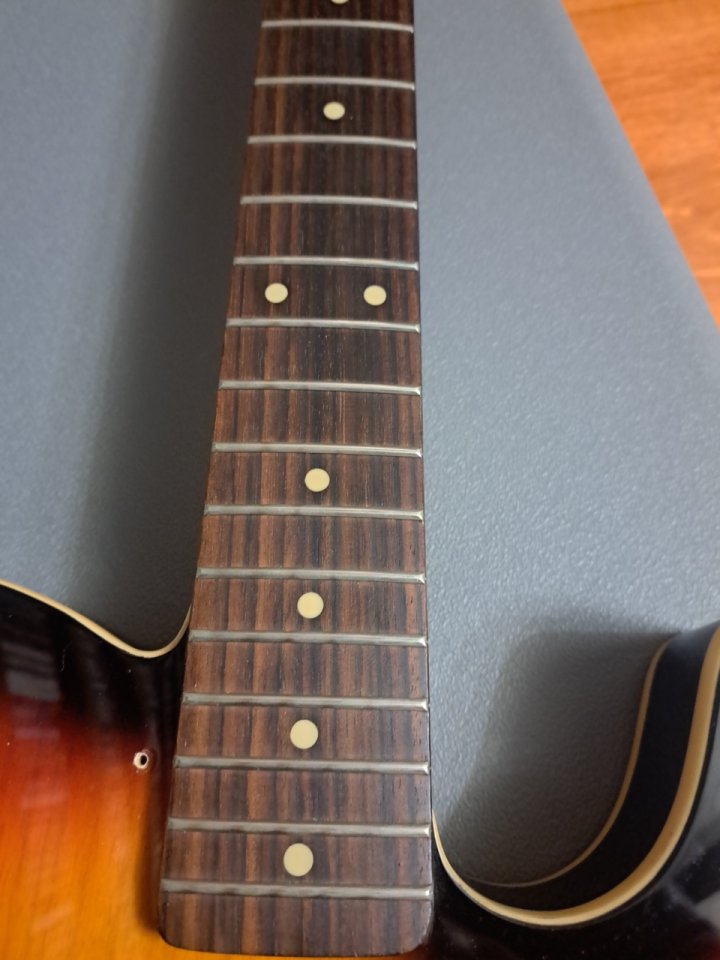 Mástil de Tele Rosewood.