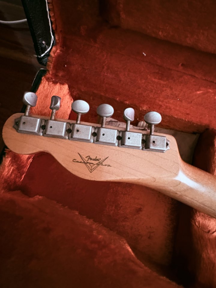 Telecaster Custom Shop 63’ Relic NO CAMBIOS