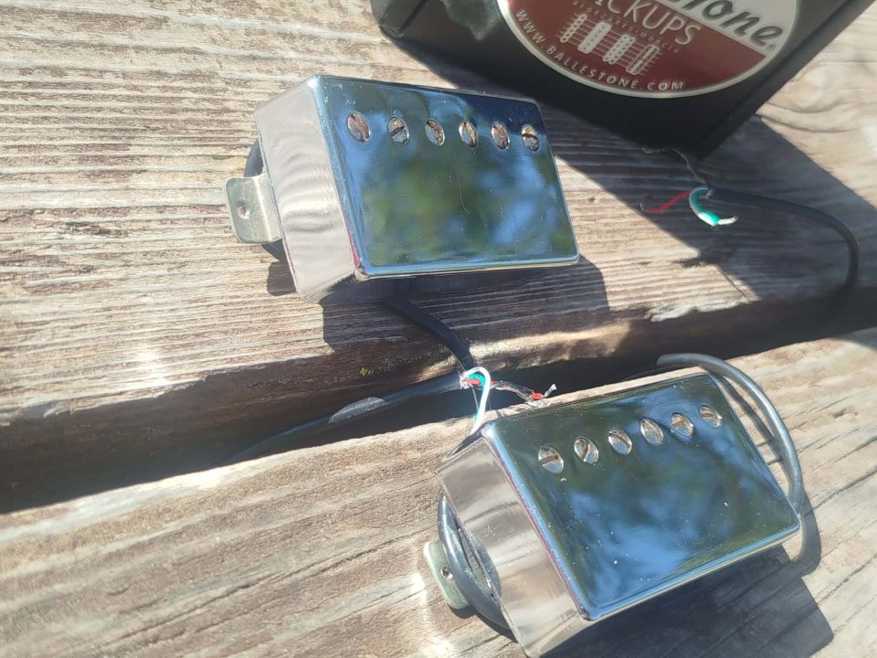Ballestone set Humbucker (Gibson T-Top) de segunda mano · Foto 8 de 8 · Albacete · 1 €