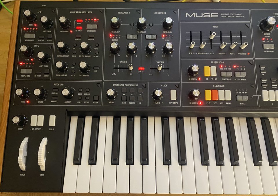 Sintetizador Moog Muse de segunda mano · Foto 2 de 3 · Huelva · 2650 €