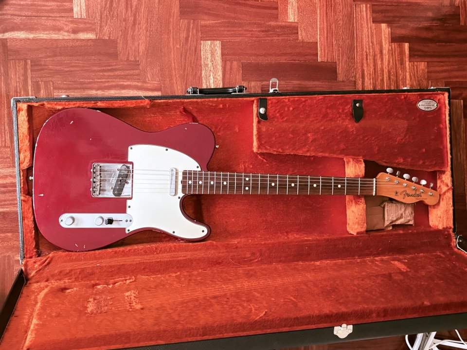 Telecaster Custom Shop 63’ Relic NO CAMBIOS