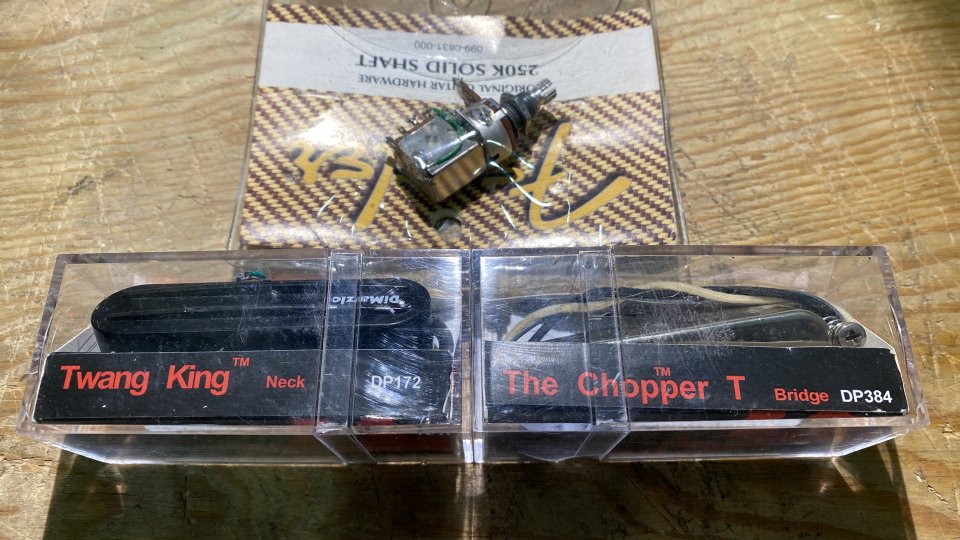 Set de pastillas Di Marzio Richie Kotzen