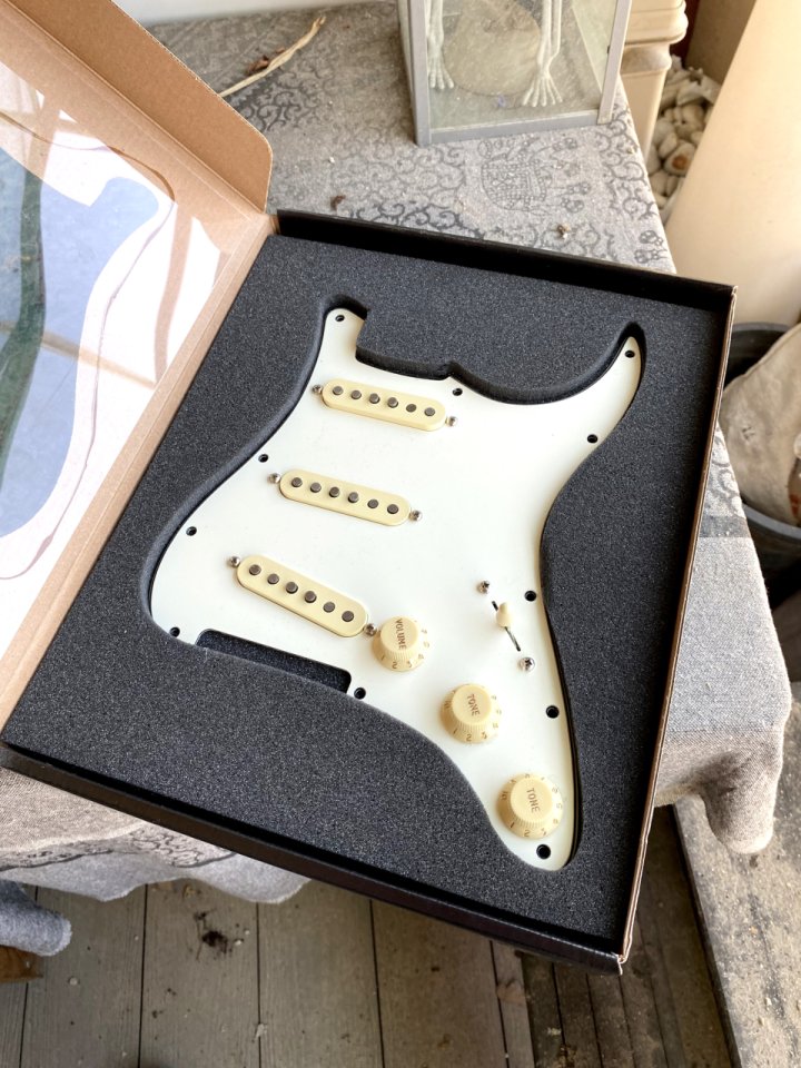 Kit Pastillas + Golpeador Fender Custom Shop '69