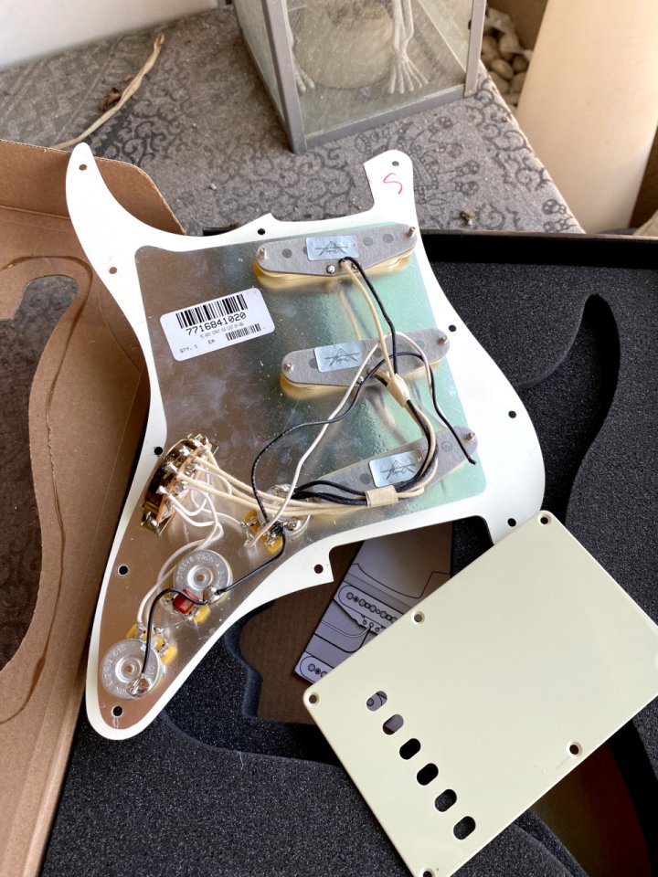 Kit Pastillas + Golpeador Fender Custom Shop '69