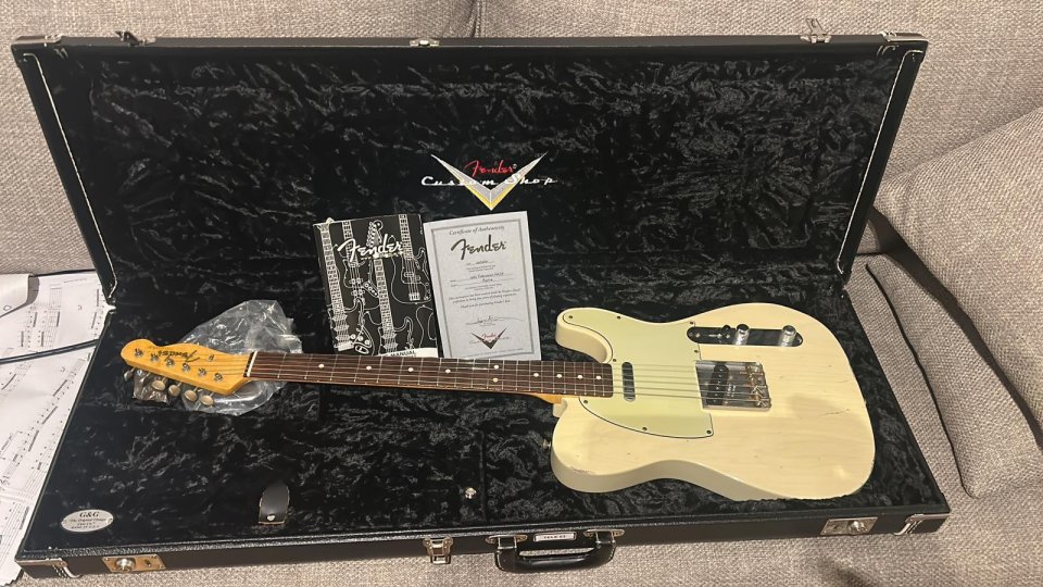 Fender Telecaster 63 Custom Shop Relic 2006 Time Machine