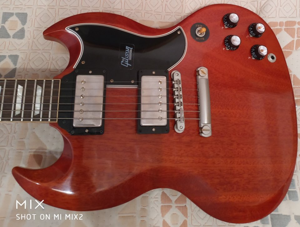 Gibson Historic 1961 SG Standard RE SE VOS FC de segunda mano · Foto 5 de 10 · Zaragoza · 3300 €