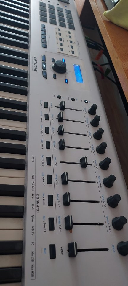 Arturia Keylabb MKII + V Collection X + Augmented Yangtze + The Gentleman