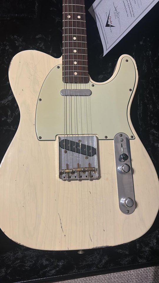 Fender Telecaster 63 Custom Shop Relic 2006 Time Machine