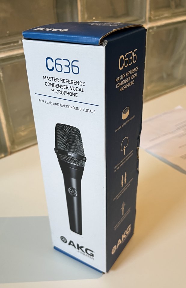 Micrófono AKG c636