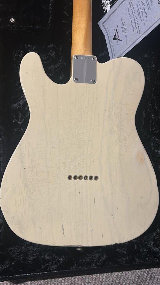 Fender Telecaster 63 Custom Shop Relic 2006 Time Machine