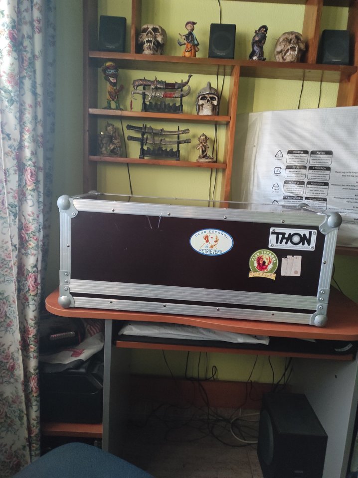 flight case cabezal guitarra o bajo