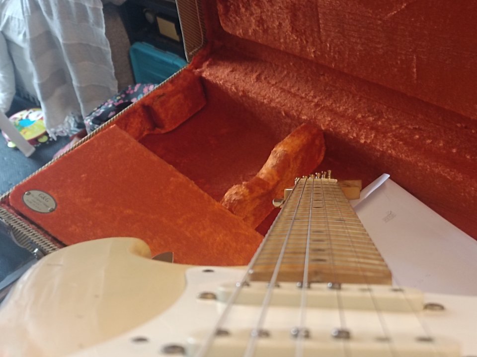 Fender stratocaster custom relic cunetto Mary kay '96 de segunda mano · Foto 7 de 10 · Barcelona · 5000 €