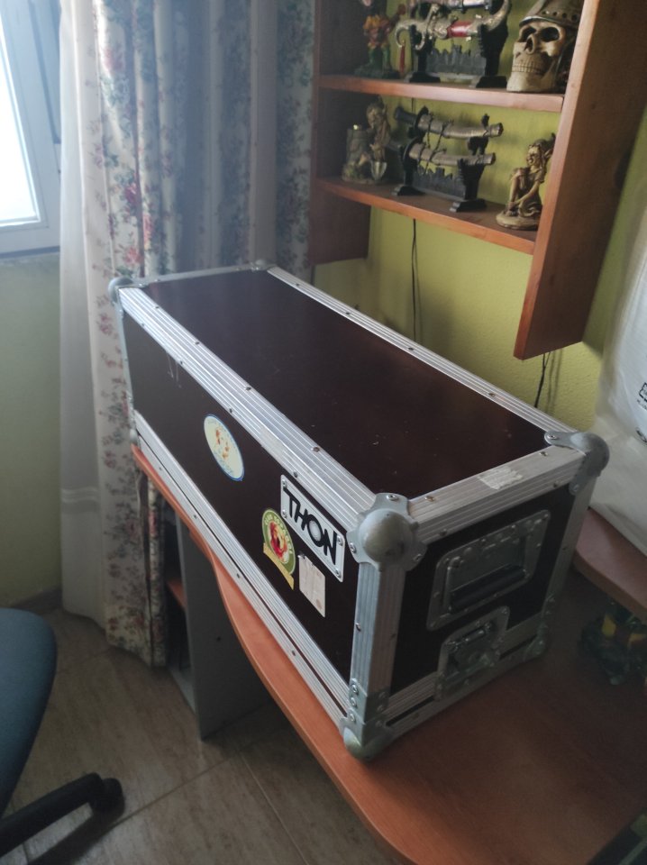 flight case cabezal guitarra o bajo