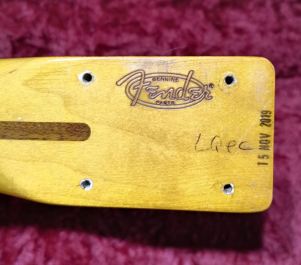 Mástil Fender Telecaster