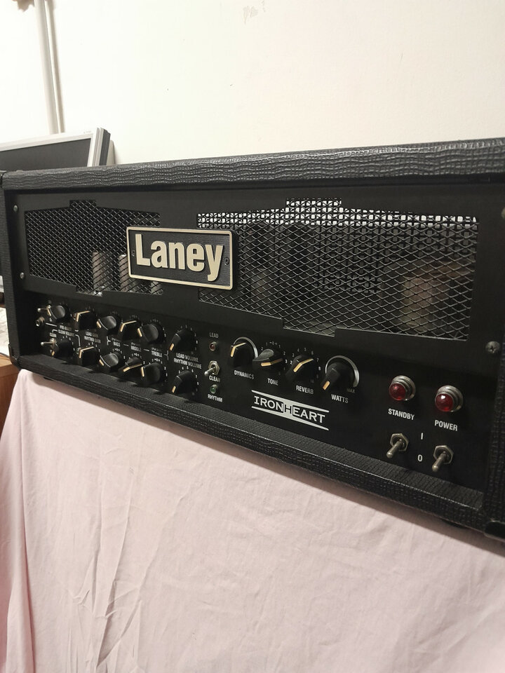 Cabezal Laney IRT60H Ironheart + Thon Flycase