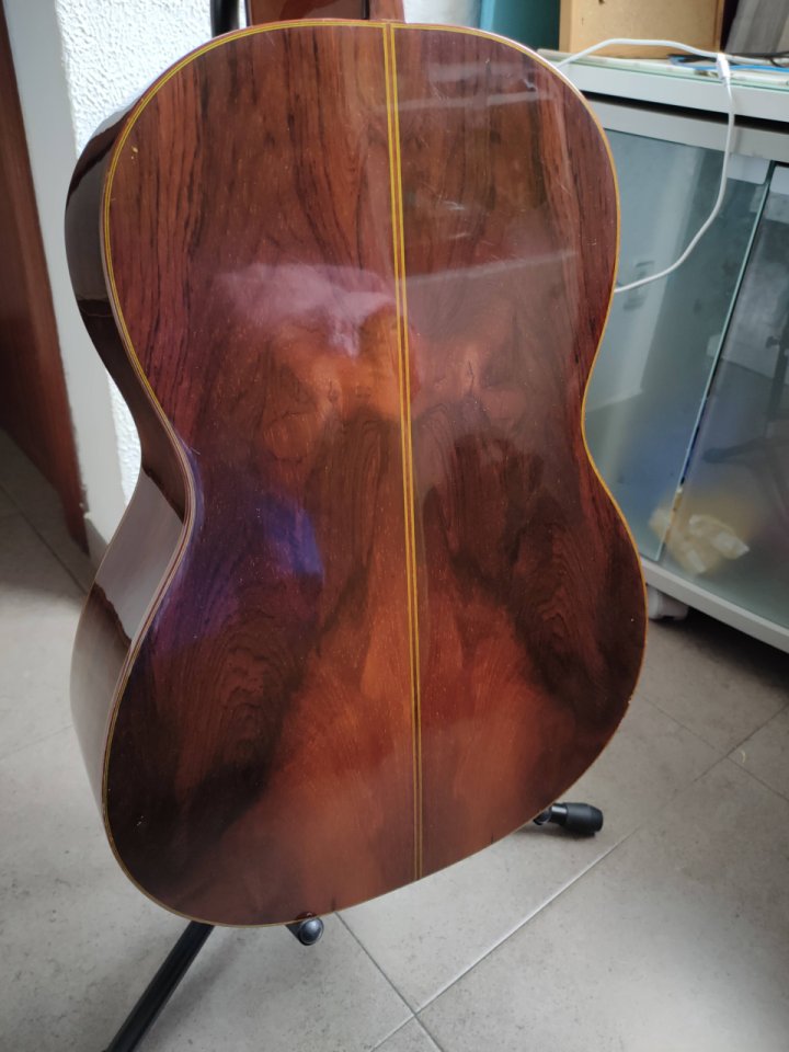 o cambio Evelio Dominguez guitarra clasica 1978 n805 "A Super" gama superior. de segunda mano · Foto 2 de 8 · Barcelona · 4500 €