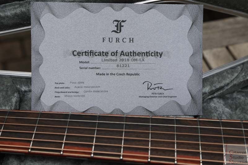 Furch Limited 2018 OM-LX Como nueva de segunda mano · Foto 9 de 10 · Barcelona · 2990 €