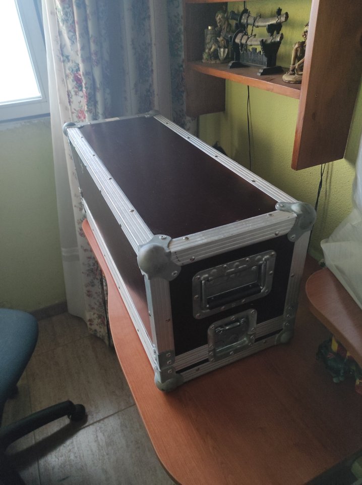 flight case cabezal guitarra o bajo