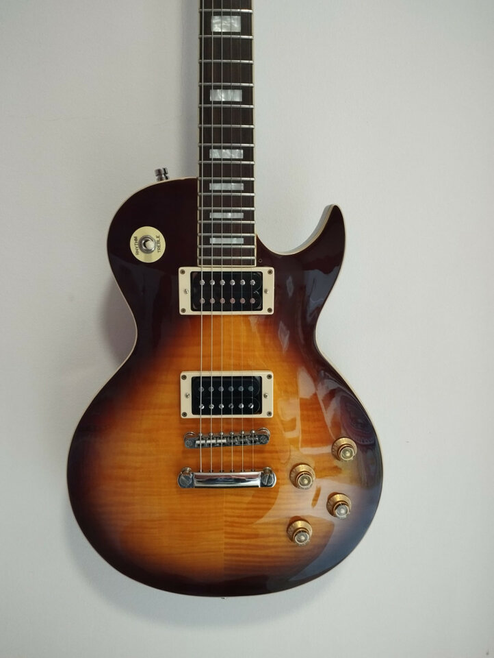 CR250+SH-1 Seymour Duncan. Guitarra Cort LP