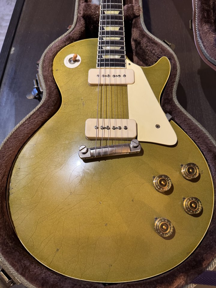 VegaRelics V54 Les Paul ’54 All Gold – Gibson de segunda mano · Foto 4 de 10 · Burgos · 3200 €