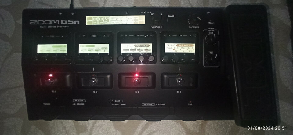 Multi efectos Zoom G5n