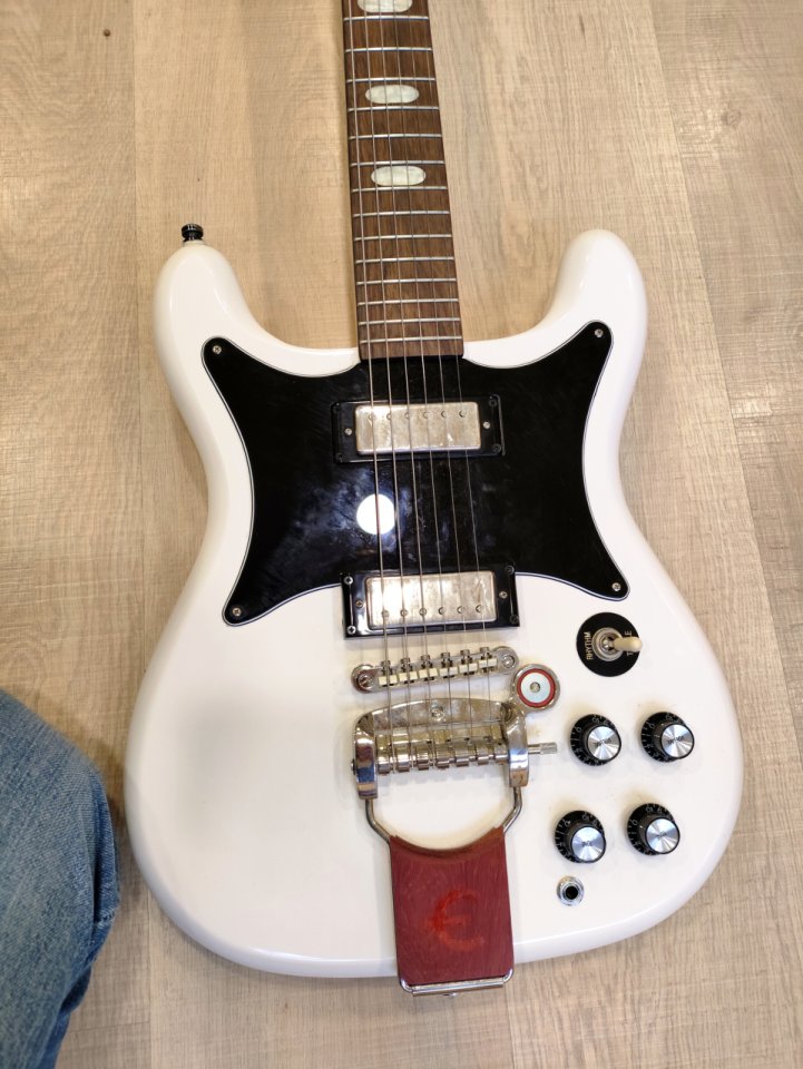 Epiphone Crestwood Custom Polaris white