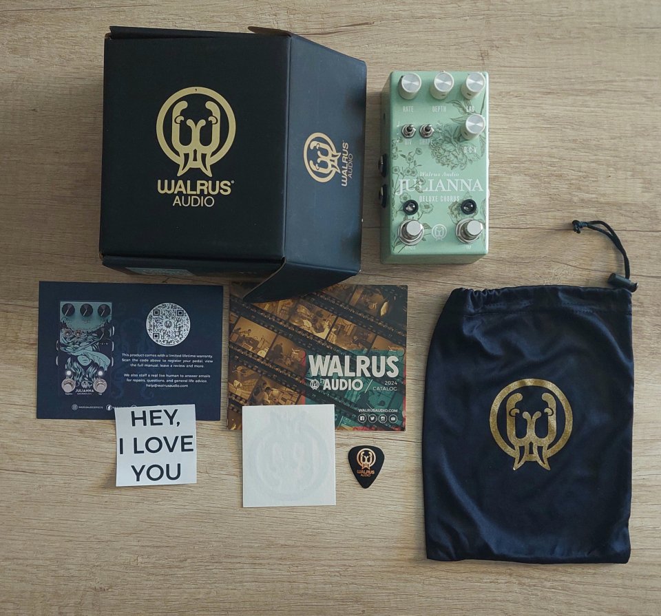 Walrus Audio JULIANNA Stereo chorus/vibrato de segunda mano · Foto 7 de 7 · Barcelona · 210 €