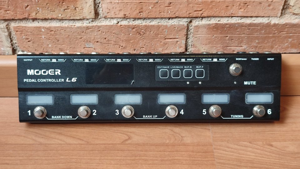 Mooer Controller L6 de segunda mano · Madrid · 90 €