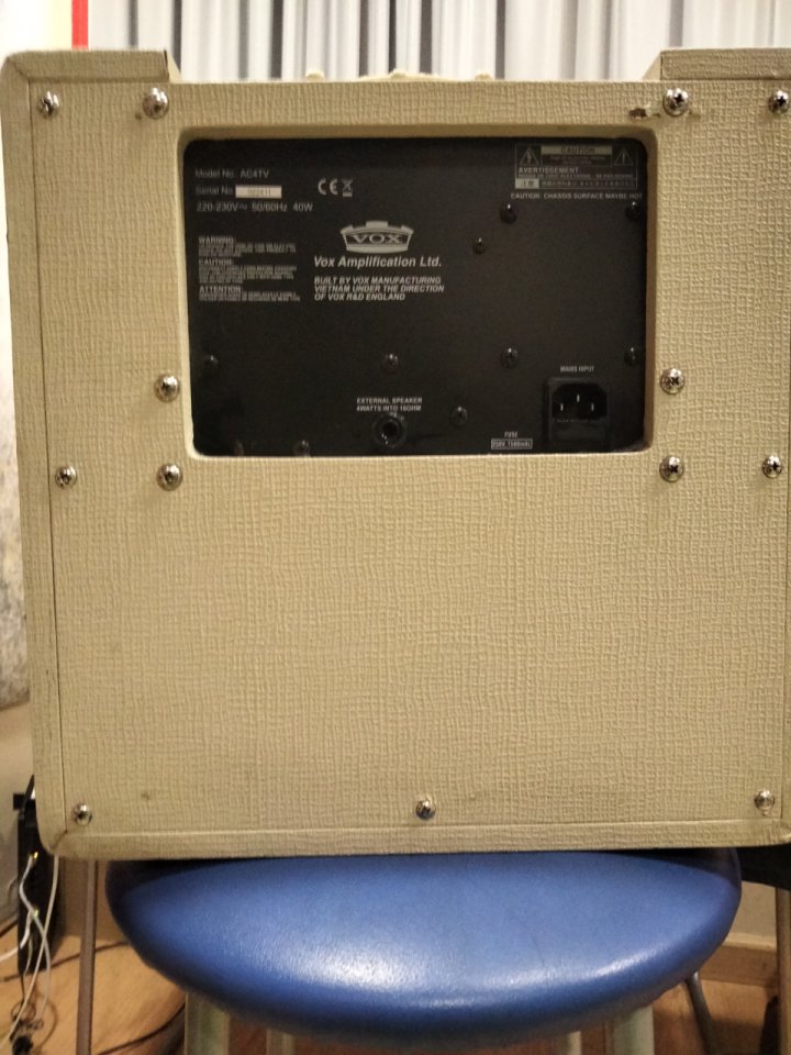 Amplificador de válvulas Vox AC4TV de segunda mano · Foto 4 de 7 · Zaragoza · 220 €
