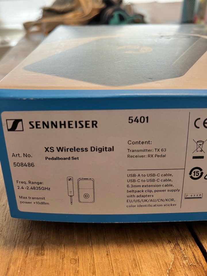 Sennheiser XS Wireless Pedalboard Set