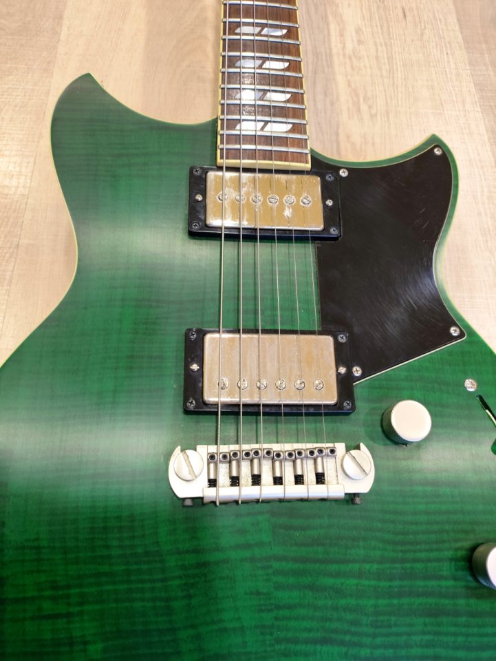 Yamaha Revstar 620 snake eye green