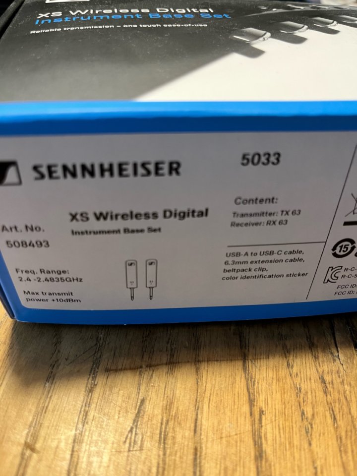 Sennheiser XS Wireless Instrument Set