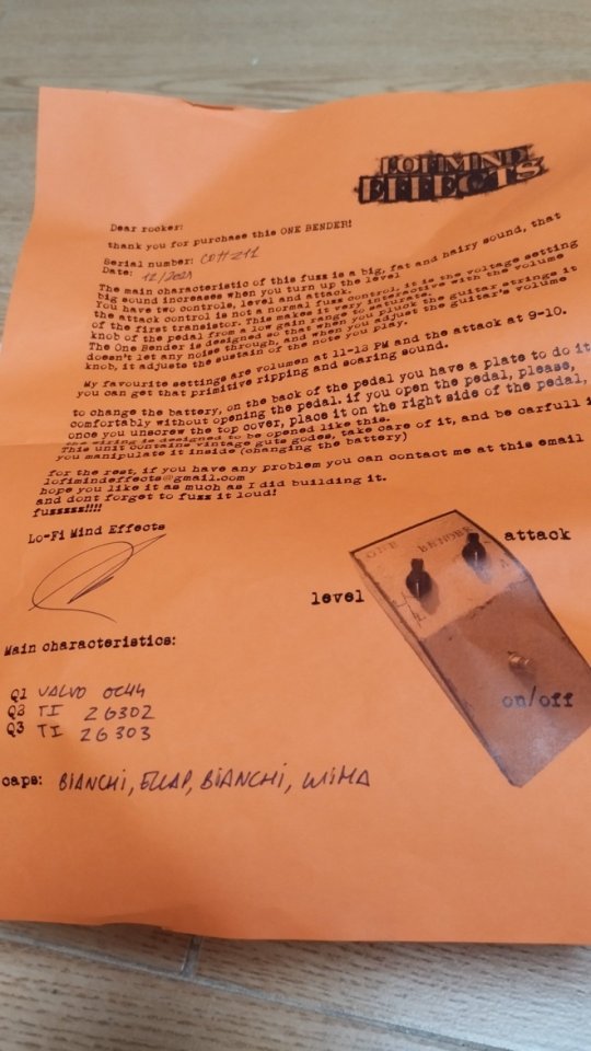 Lofi MindTonebender Gold MK I