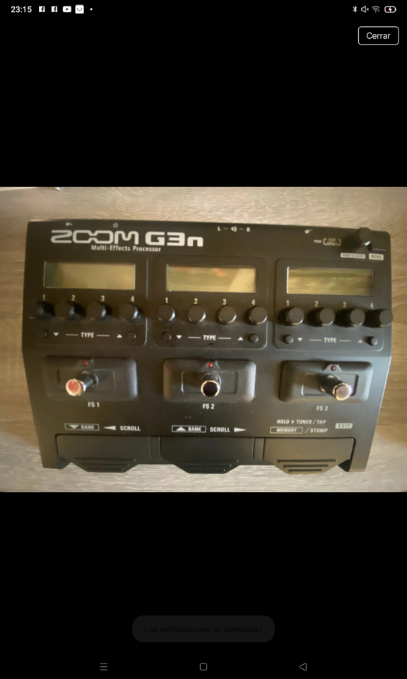 ZOOM G3N Multiefectos