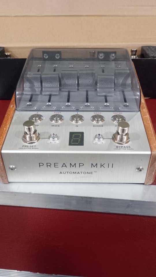 Chase Bliss Audio Automatone mkll Preamp + Ampero Control Hotone